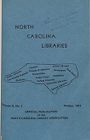 North Carolina Libraries, Vol. 10,  no. 1